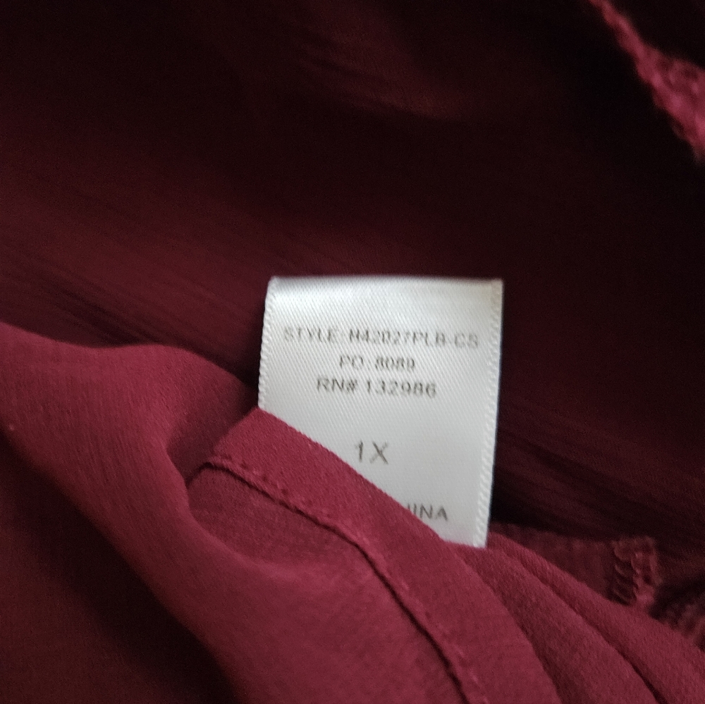 Chic Soul Satin Dress 1X - Picture 5 of 5